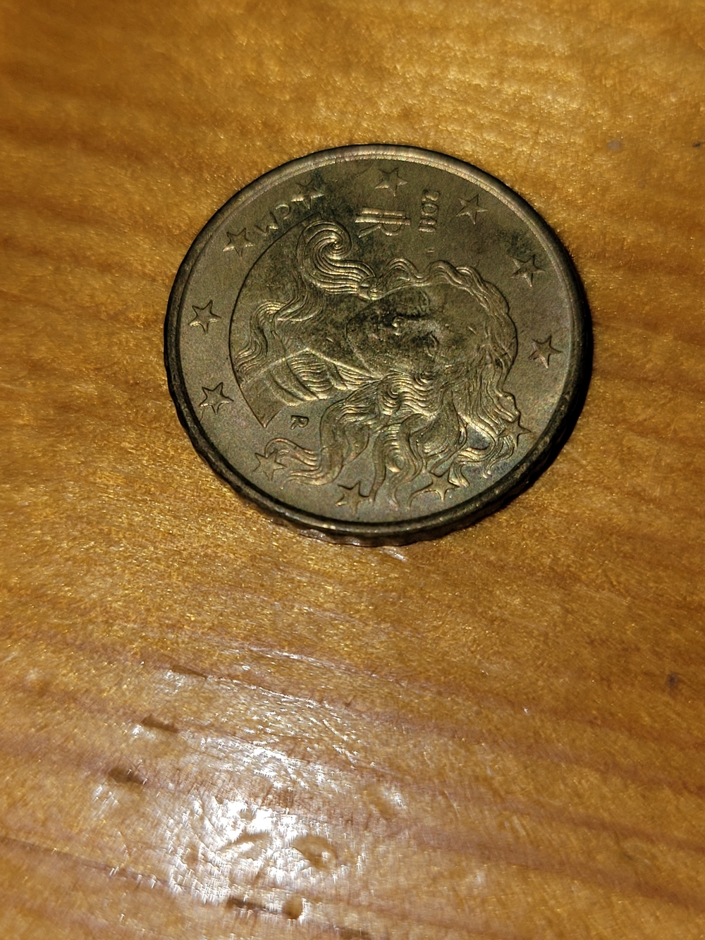 Euro Coin - Brass Tone Collector Piece